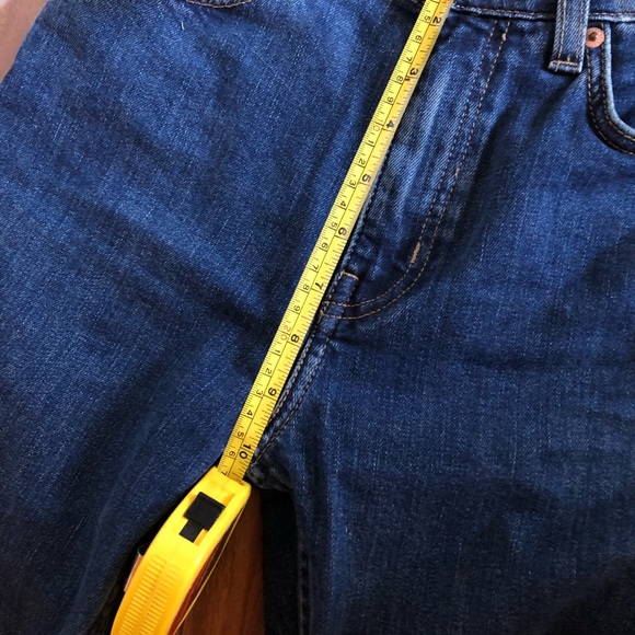 weekday mid wash high rise denim straight leg jean - Picture 5 of 6